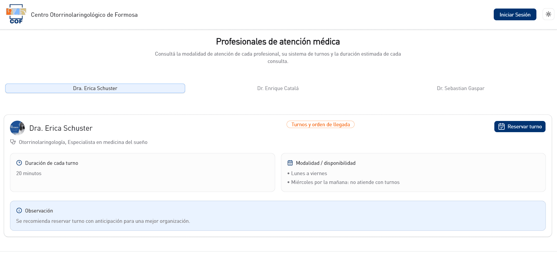Sistema de clínica